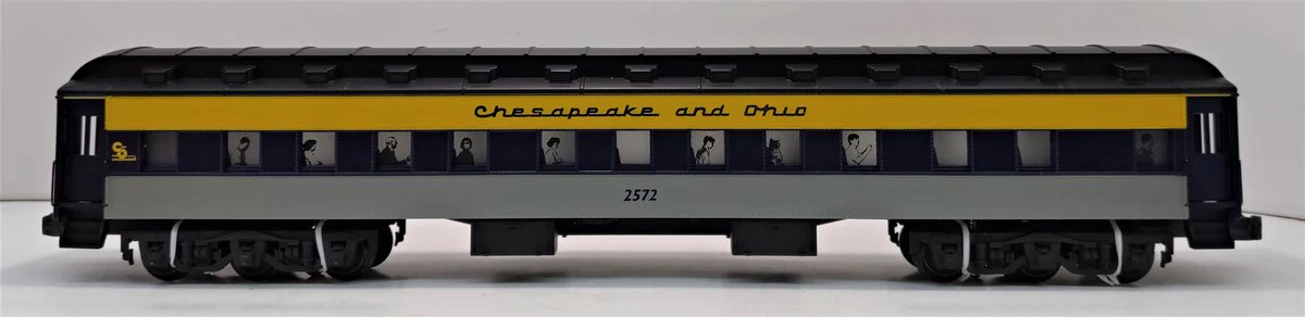 Lionel 6-19089 O Chesapeake & Ohio Heavyweight Passenger Car #2572 LN/Box - Image 4