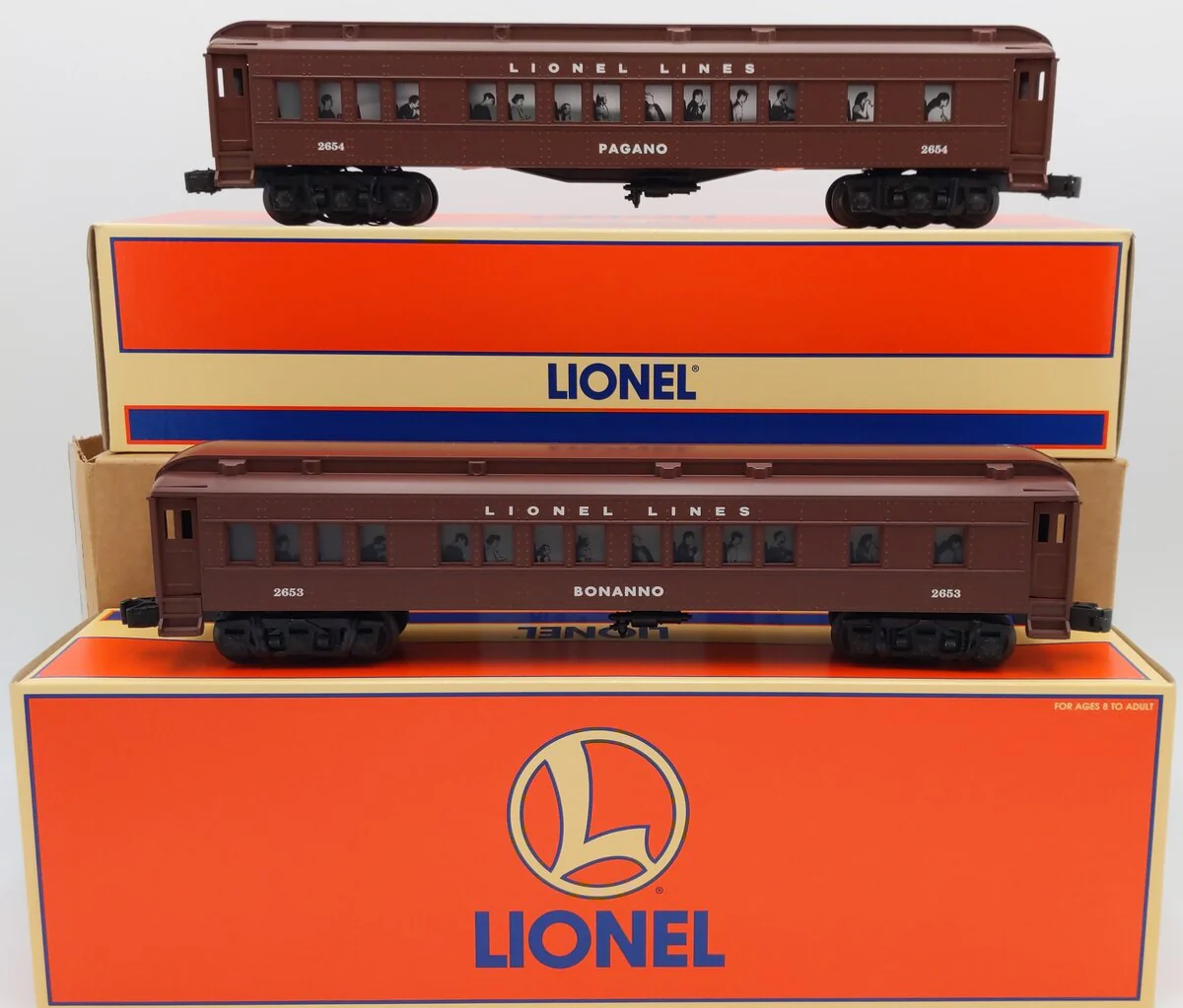 Lionel 6-19096 O Gauge Lionel Lines Madison 2-Car Passenger Set LN/Box