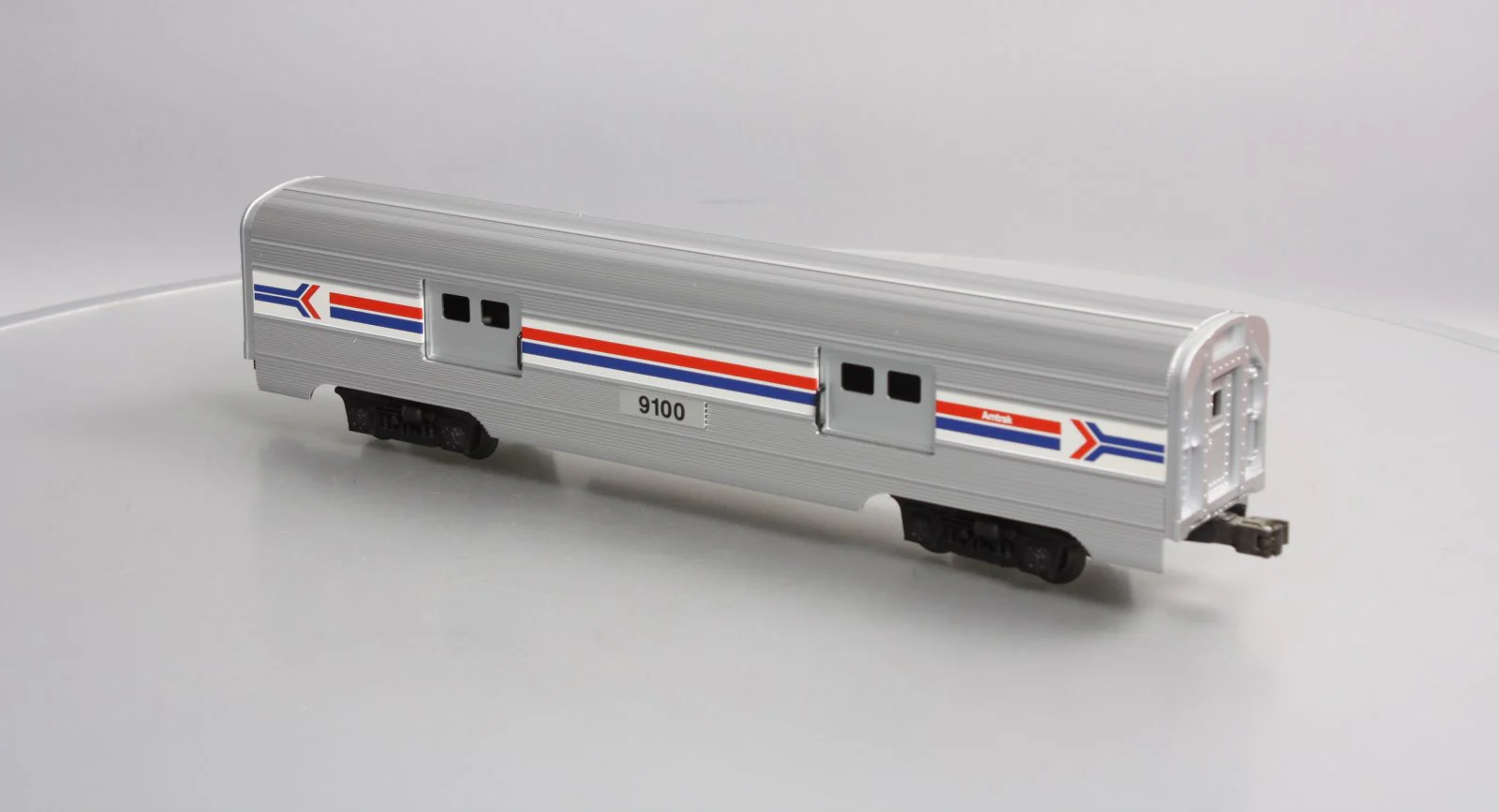 Lionel 6-19100 O Gauge Amtrak Aluminum Baggage Passenger Car #9100 NIB - Image 3