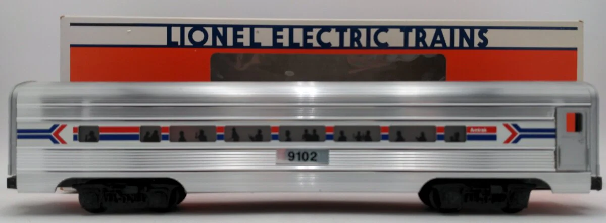 Lionel 6-19102 O Gauge Amtrak Passenger Coach Passenger Car #9102 EX/Box