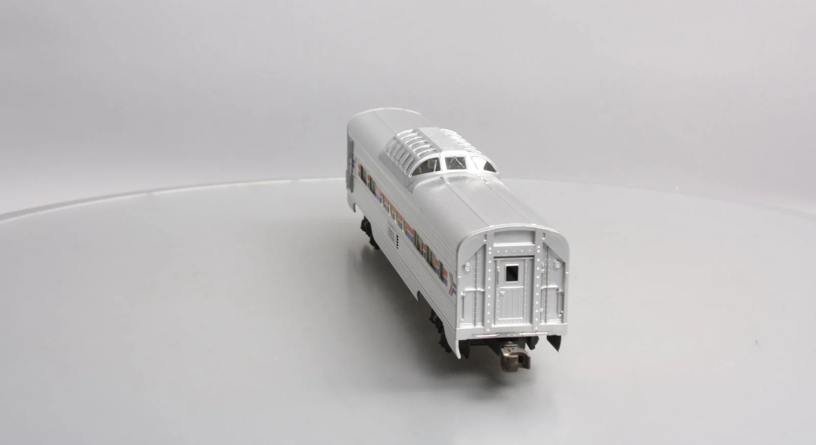 Lionel 6-19103 O Gauge Amtrak Aluminum Vista Dome Passenger Car #9103 EX/Box - Image 4
