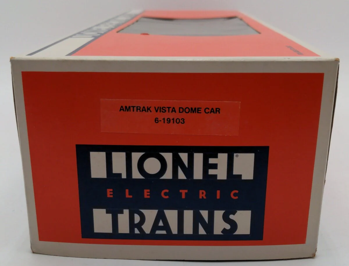 Lionel 6-19103 O Gauge Amtrak Aluminum Vista Dome Passenger Car #9103 LN/Box - Image 8