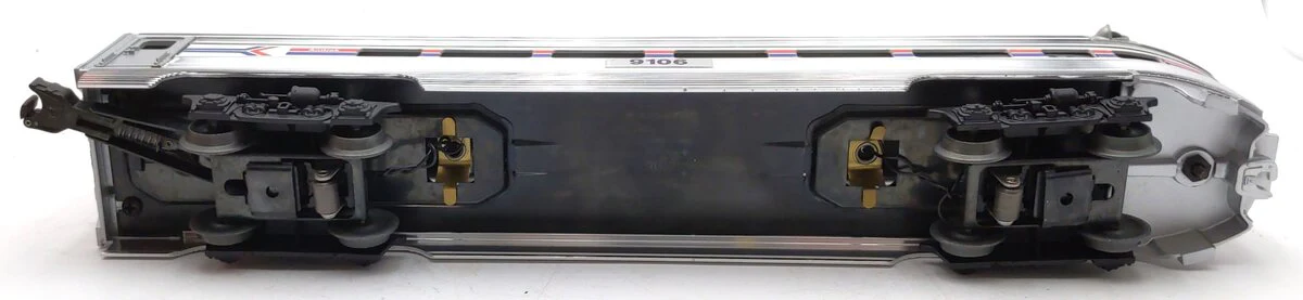 Lionel 6-19106 O Gauge Amtrak Aluminum Observation Passenger Car #9106 EX/Box - Image 4