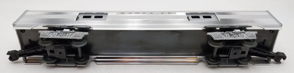 Lionel 6-19109 O Gauge Santa Fe Aluminum Baggage Car #3400 EX/Box - Image 4