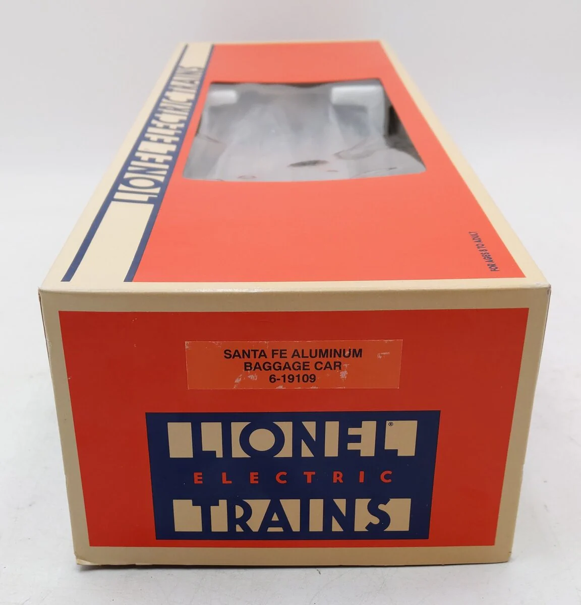 Lionel 6-19109 O Gauge Santa Fe Aluminum Baggage Car #3400 EX/Box - Image 7