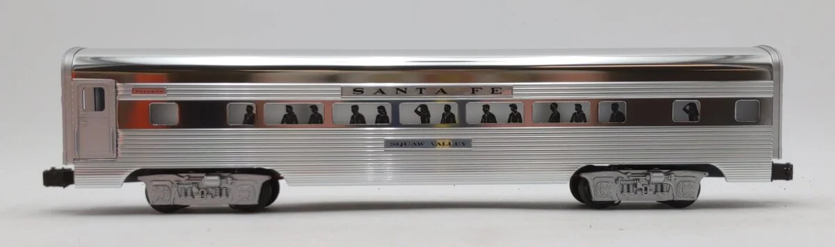 Lionel 6-19112 O Gauge Santa Fe "Squaw Valley" Pullman Aluminum Passenger Car LN/Box - Image 2