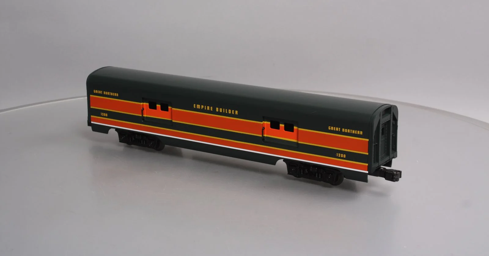 Lionel 6-19116 O Great Northern Aluminum Baggage Car #1200 LN/Box - Image 3