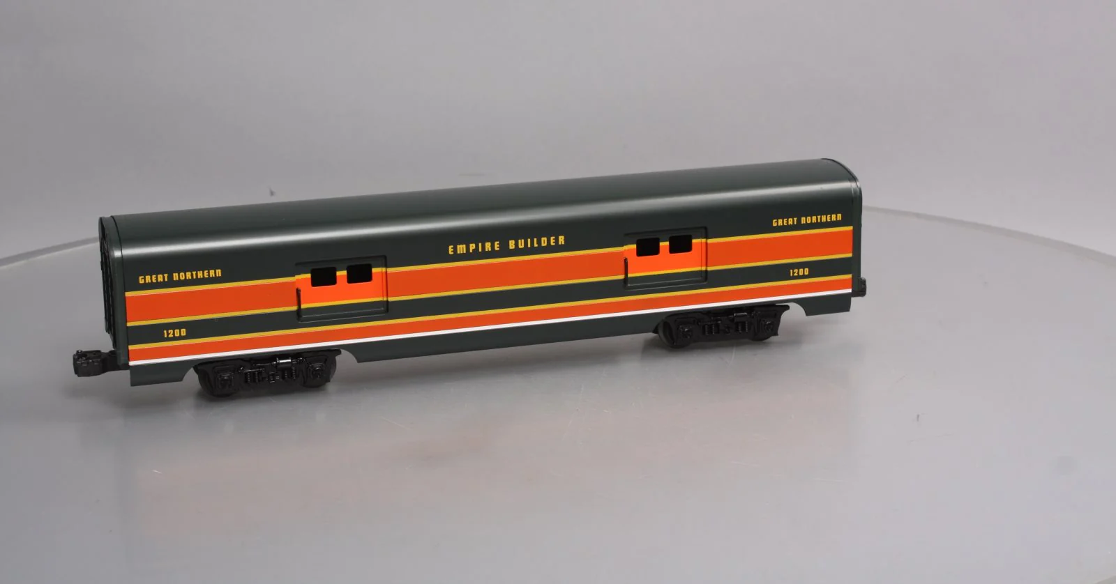 Lionel 6-19116 O Great Northern Aluminum Baggage Car #1200 LN/Box - Image 6