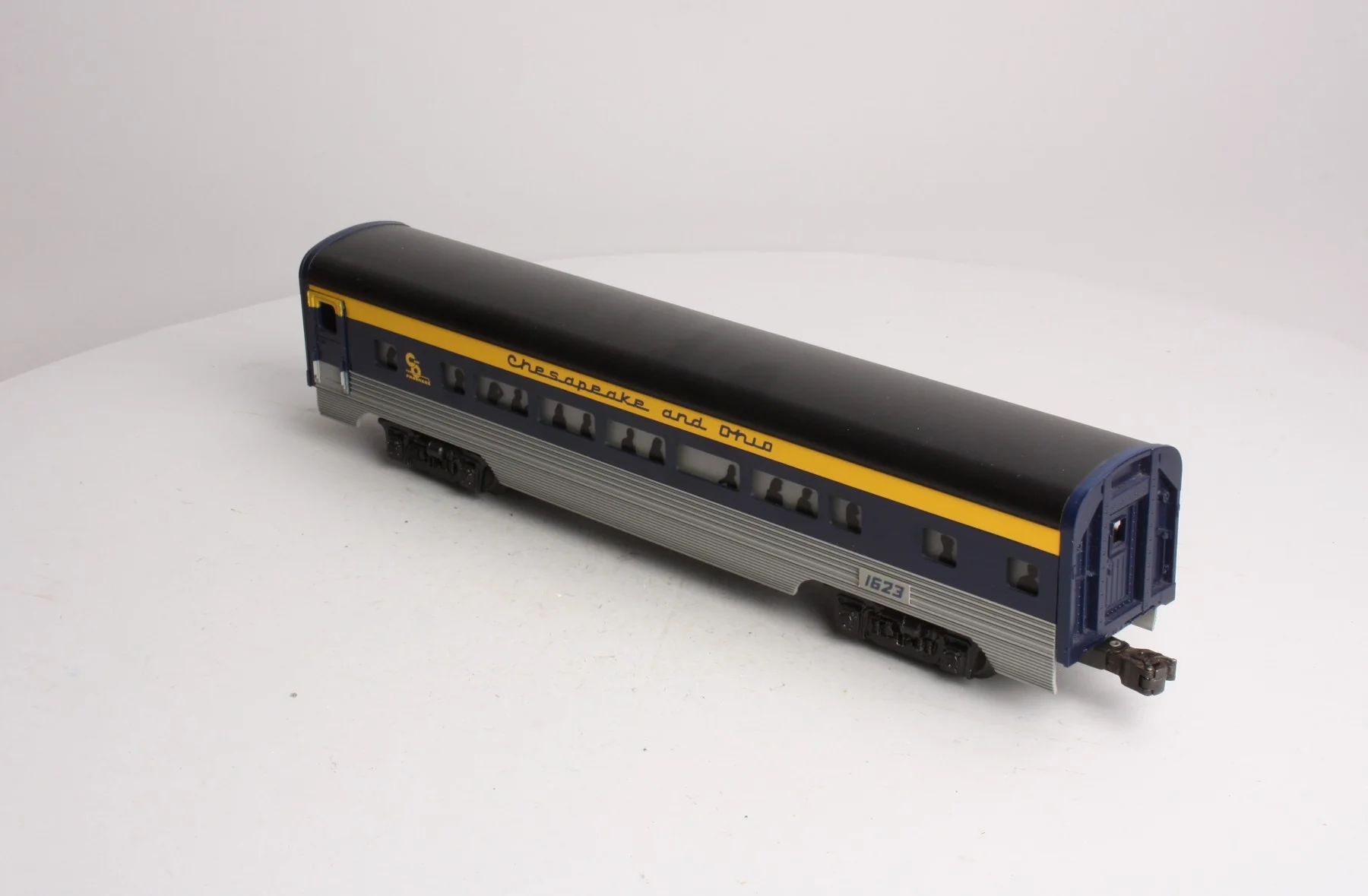 Lionel 6-19146 O Gauge Chesapeake & Ohio Aluminum Passenger Car #1623 NIB - Image 2