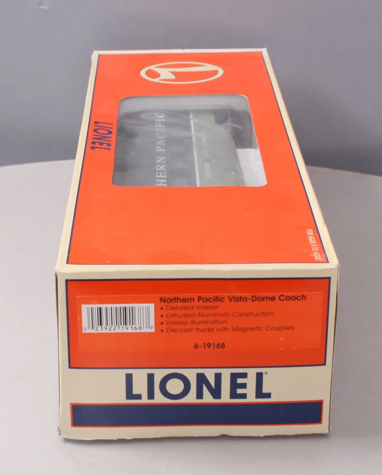 Lionel 6-19168 O Gauge Northern Pacific Full Vista Dome Coach NIB - Image 11