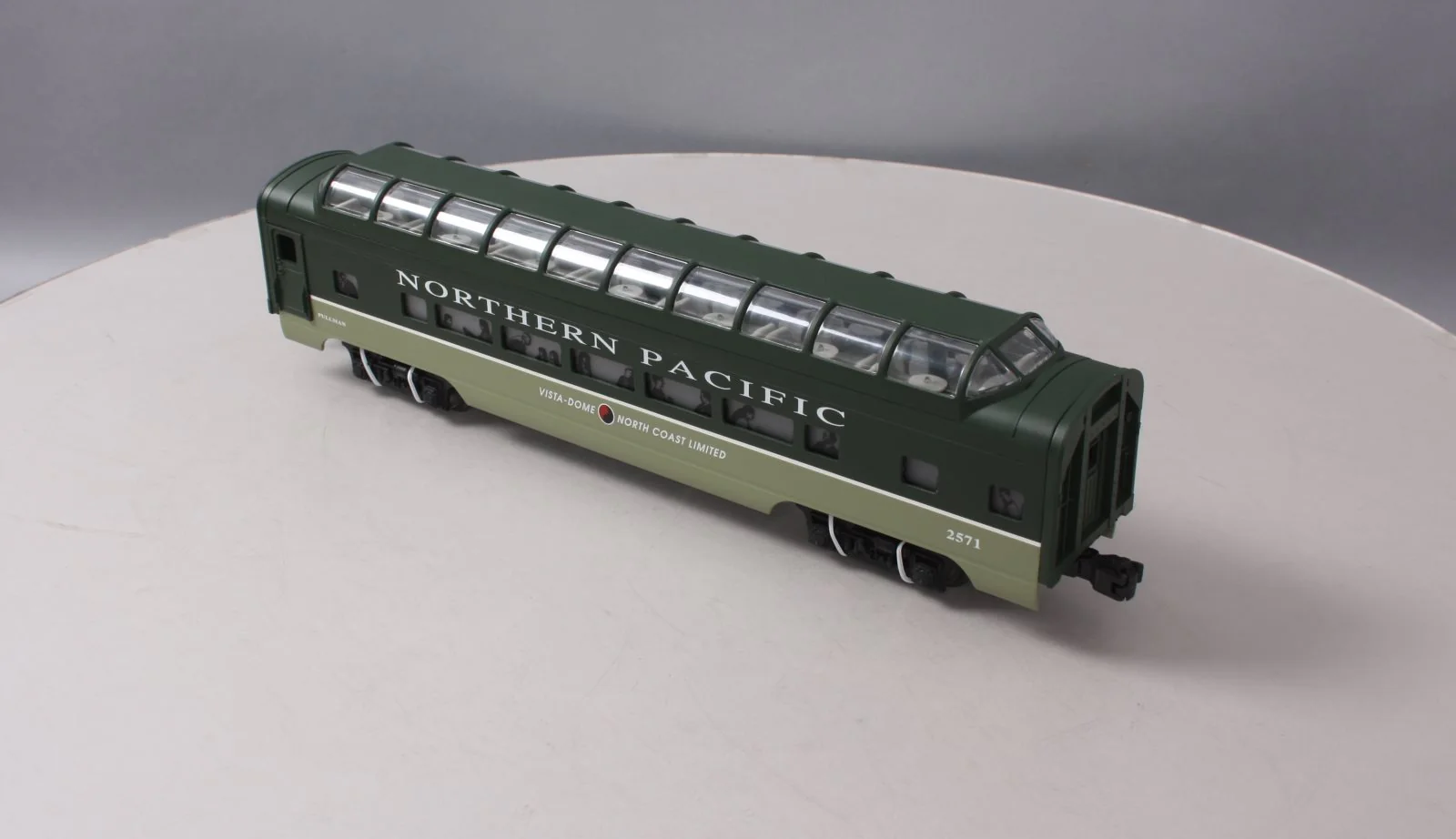 Lionel 6-19168 O Gauge Northern Pacific Full Vista Dome Coach NIB - Image 6
