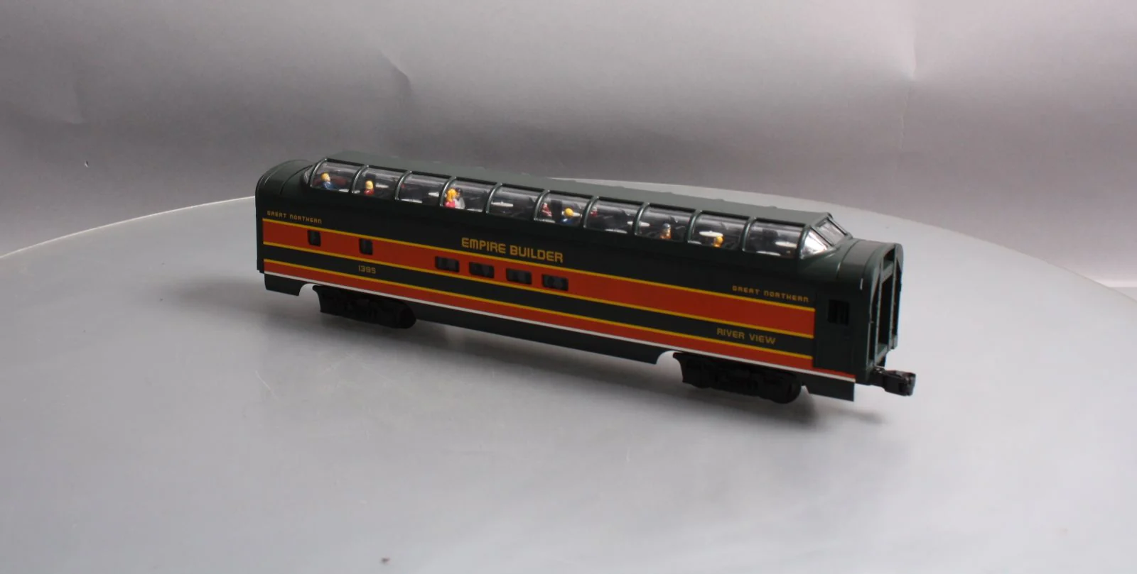 Lionel 6-19182 O Gauge Great Northern Aluminum Full Vista Dome Car #1395 EX/Box - Image 2