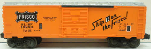Lionel 6-19229 O Gauge Frisco Boxcar with Diesel Railsounds LN/Box - Image 4