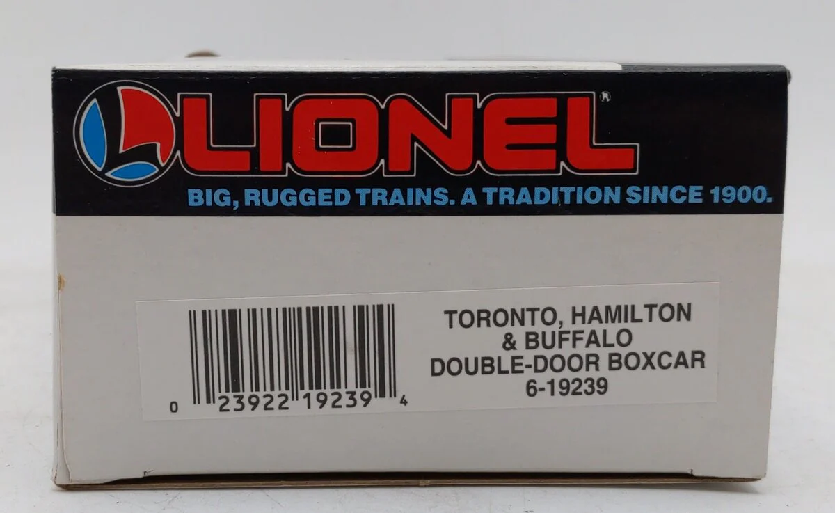 Lionel 6-19239 O Gauge Toronto, Hamilton, & Buffalo Double-Door Boxcar EX/Box - Image 7