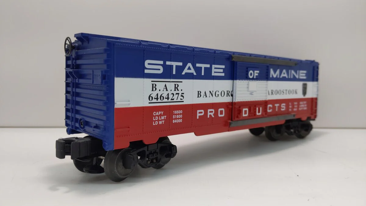 Lionel 6-19285 O Gauge Bangor & Aroostook "State of Maine" Boxcar #6464275 EX/Box - Image 4