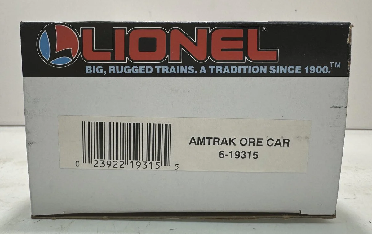 Lionel 6-19315 O Gauge Amtrak Ore Car w/ Ore Load LN/Box - Image 4