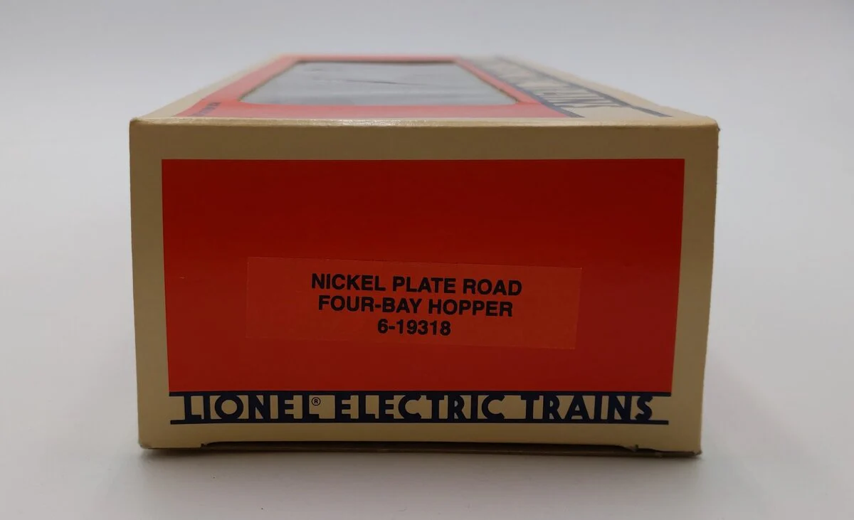 Lionel 6-19318 O Gauge Nickel Plate Road Quad Hopper w/ Coal Load NIB - Image 7