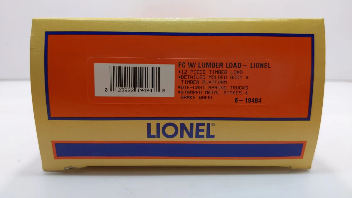 Lionel 6-19484 O Gauge Lionel Flatcar #6264 with Lumber Load LN/Box - Image 5