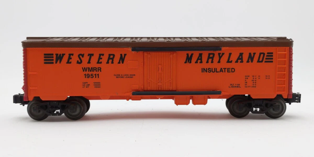 Lionel 6-19511 O Gauge Western Maryland Reefer #19511 (Fallen Flags #4) LN/Box - Image 2