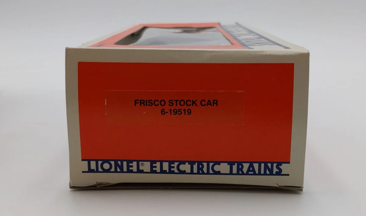 Lionel 6-19519 O Gauge Frisco Stock Car (Fallen Flags #5) NIB - Image 7