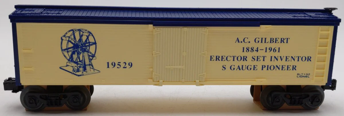 Lionel 6-19529 O Gauge A.C. Gilbert Inventors Refrigerator Car LN/Box - Image 2