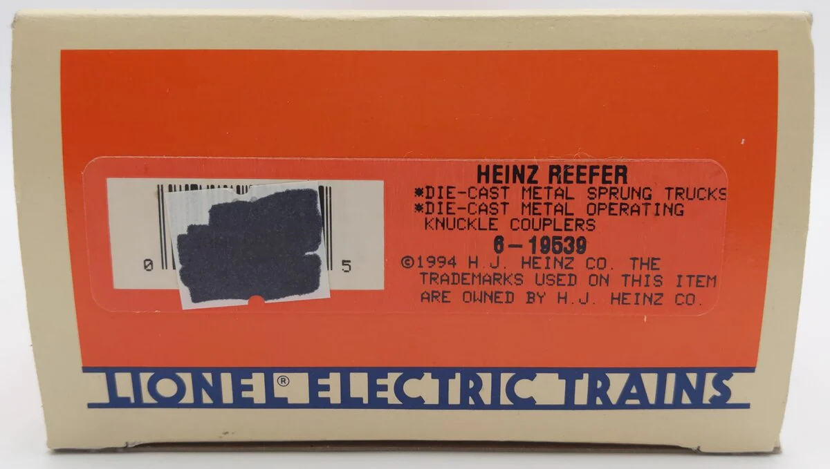 Lionel 6-19539 O Gauge Heinz Refrigerator Car #19539 LN/Box - Image 3