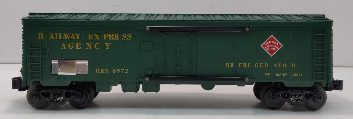 Lionel 6-19567 O Gauge PWC Railway Express Agency Reefer Car #6572 LN/Box - Image 2