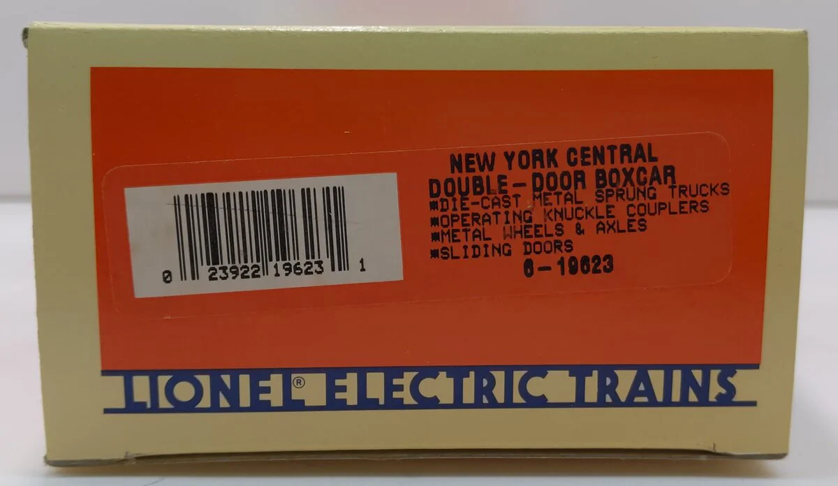 Lionel 6-19623 O Gauge New York Central Double Door Boxcar LN/Box - Image 5
