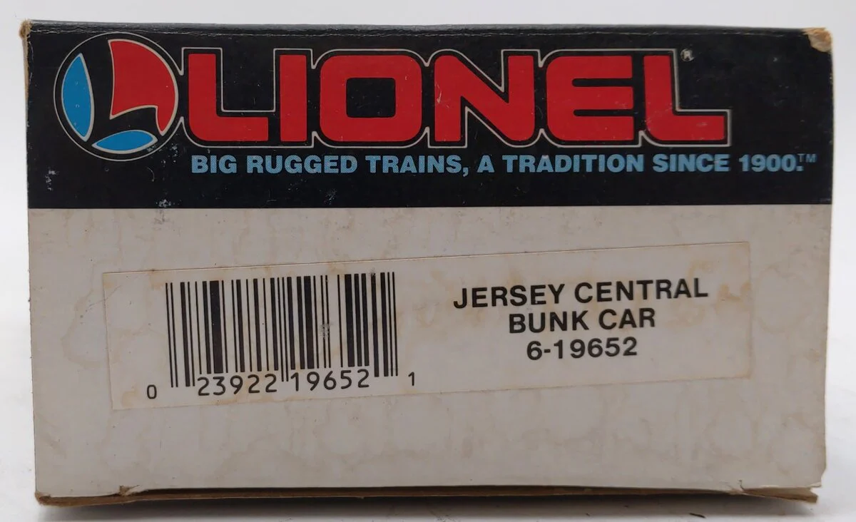 Lionel 6-19652 O Gauge Jersey Central Bunk Car LN/Box - Image 5