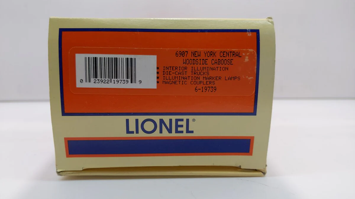 Lionel 6-19739 O Gauge New York Central Woodside Caboose #6907 NIB - Image 5