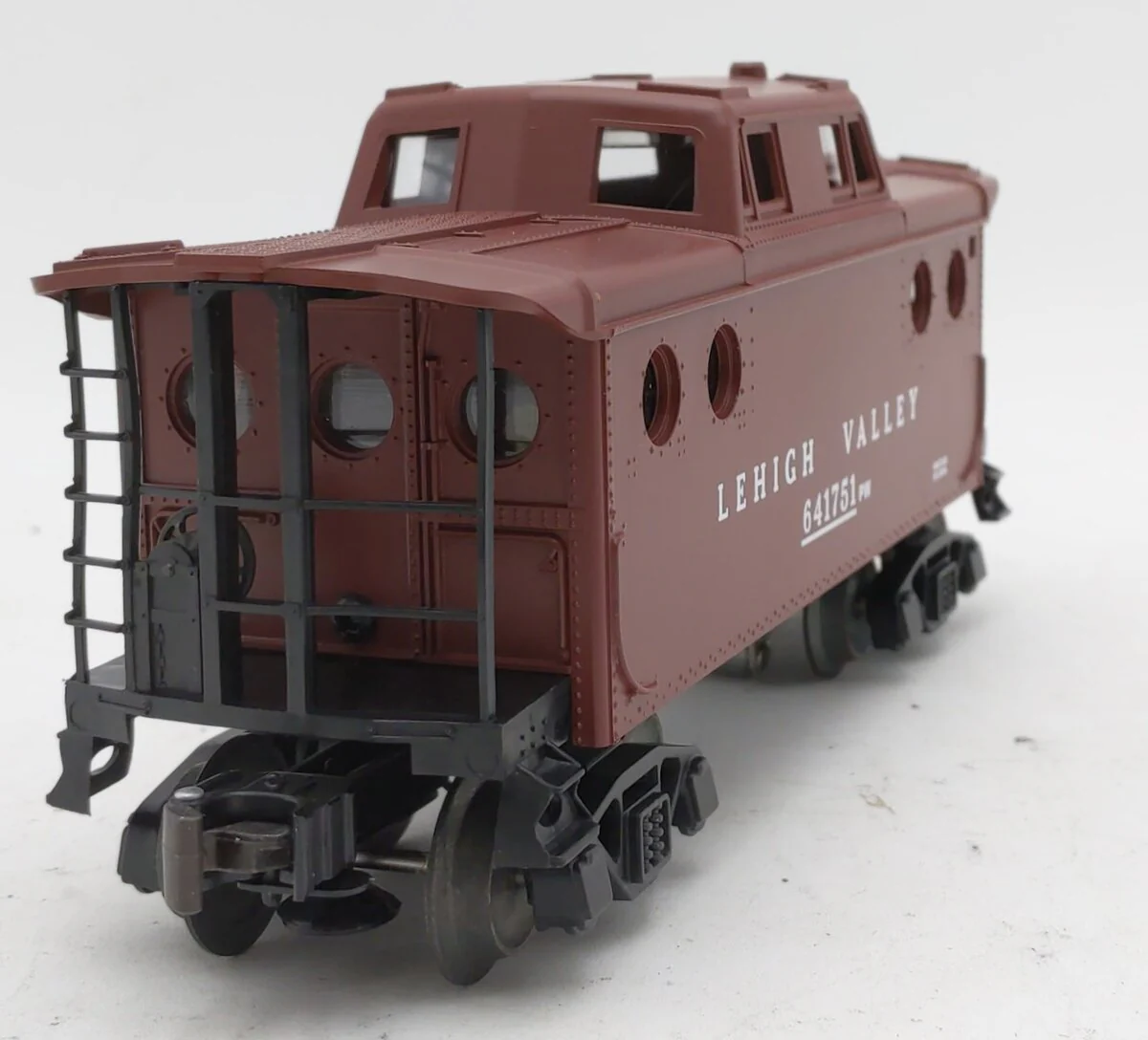 Lionel 6-19780 O Gauge PWC Lehigh Valley Industrial Porthole Caboose #641751 LN/Box - Image 4