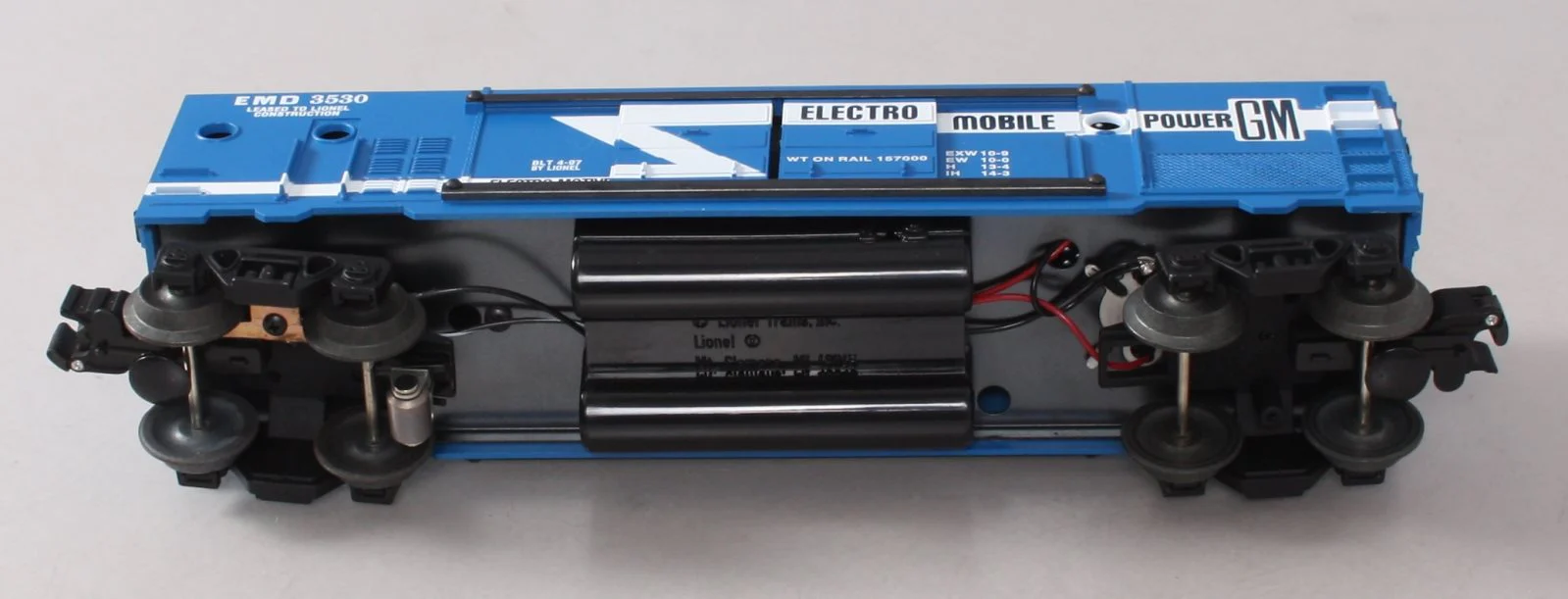 Lionel 6-19831 O Gauge GM Operating Generator Car with Searchlight EX/Box - Image 10