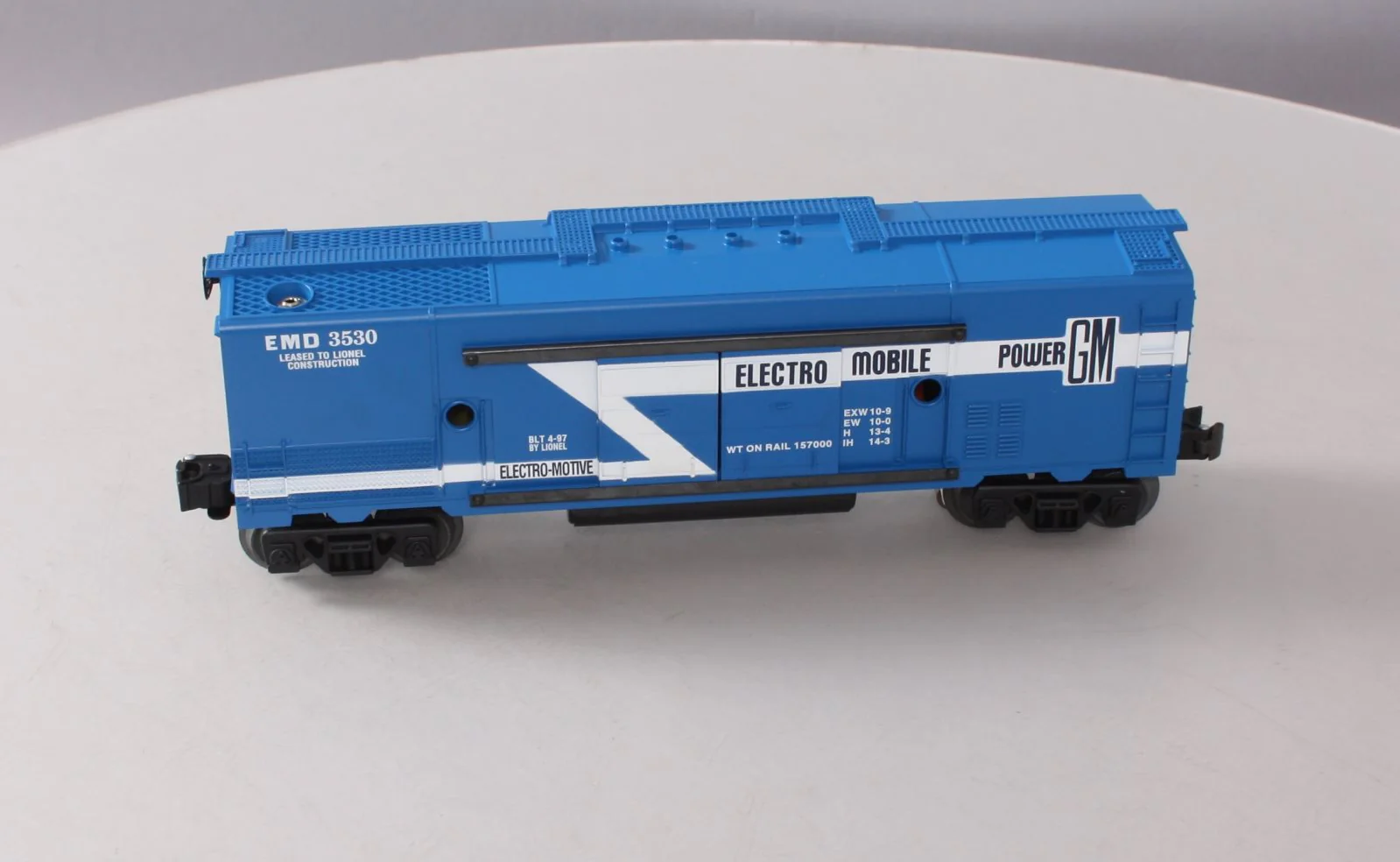Lionel 6-19831 O Gauge GM Operating Generator Car with Searchlight EX/Box - Image 5