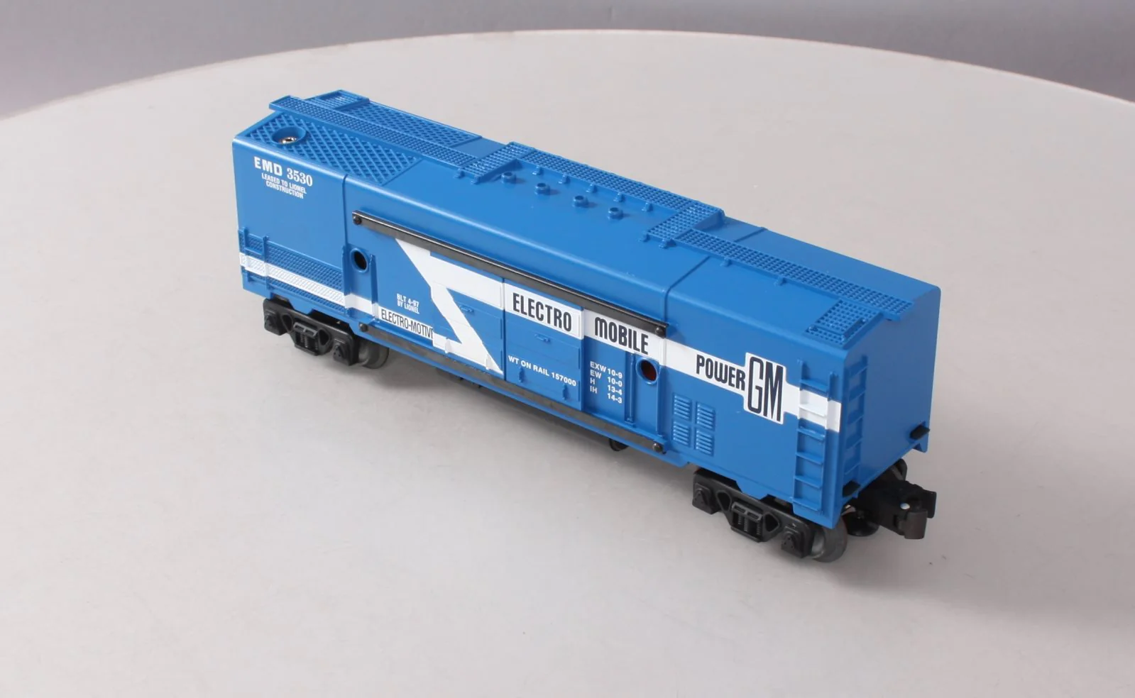 Lionel 6-19831 O Gauge GM Operating Generator Car with Searchlight EX/Box - Image 6