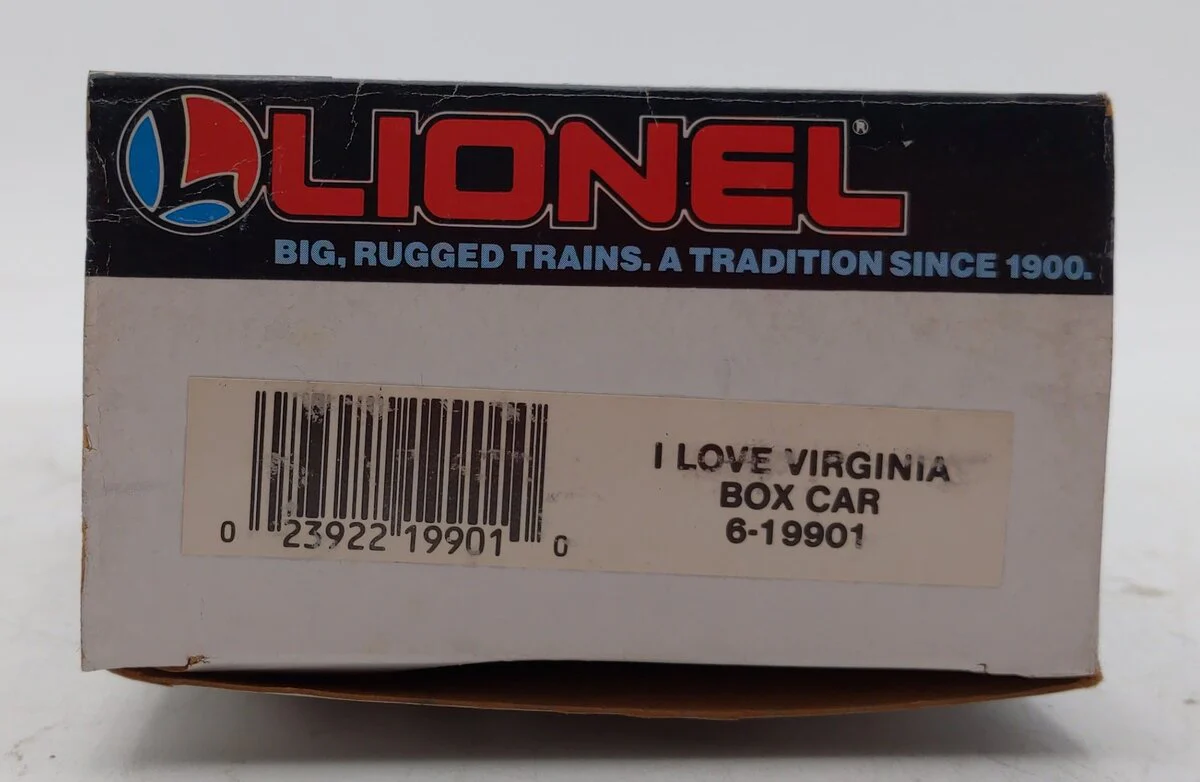 Lionel 6-19901 O Gauge I Love Virginia Boxcar LN/Box - Image 5