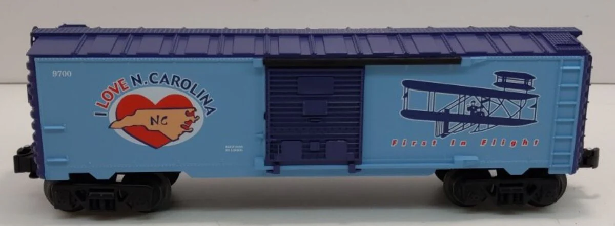 Lionel 6-19986 O Gauge I Love North Carolina Boxcar NIB - Image 2