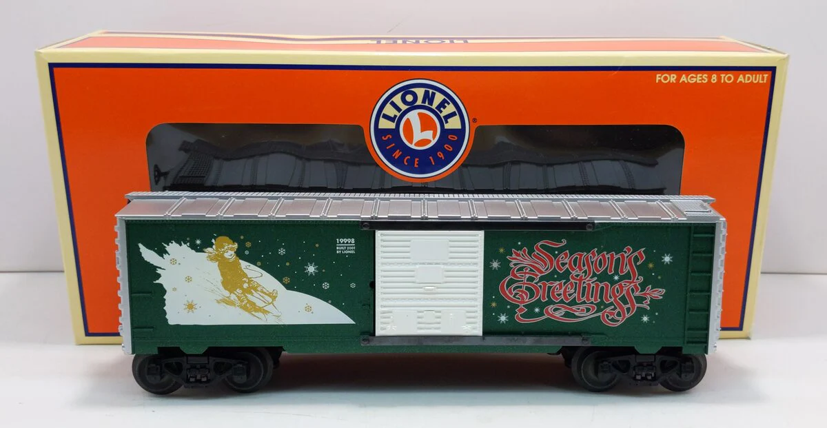 Lionel 6-19998 O Gauge 2001 Christmas Boxcar LN/Box