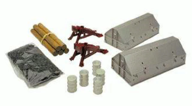 Lionel 6-22942 O Scale Barrels, Logs, Bumpers Accessories Pack LN/Box - Image 2