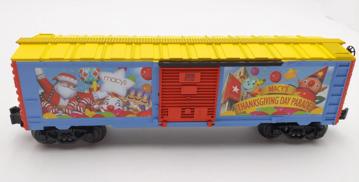 Lionel 6-25043 O Gauge Macy‘s Thanksgiving Day Parade Boxcar LN/Box - Image 4