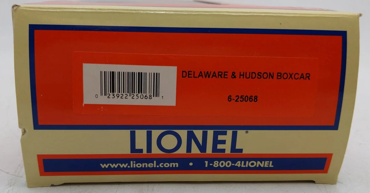 Lionel 6-25068 O Gauge Delaware & Hudson Boxcar LN/Box - Image 10