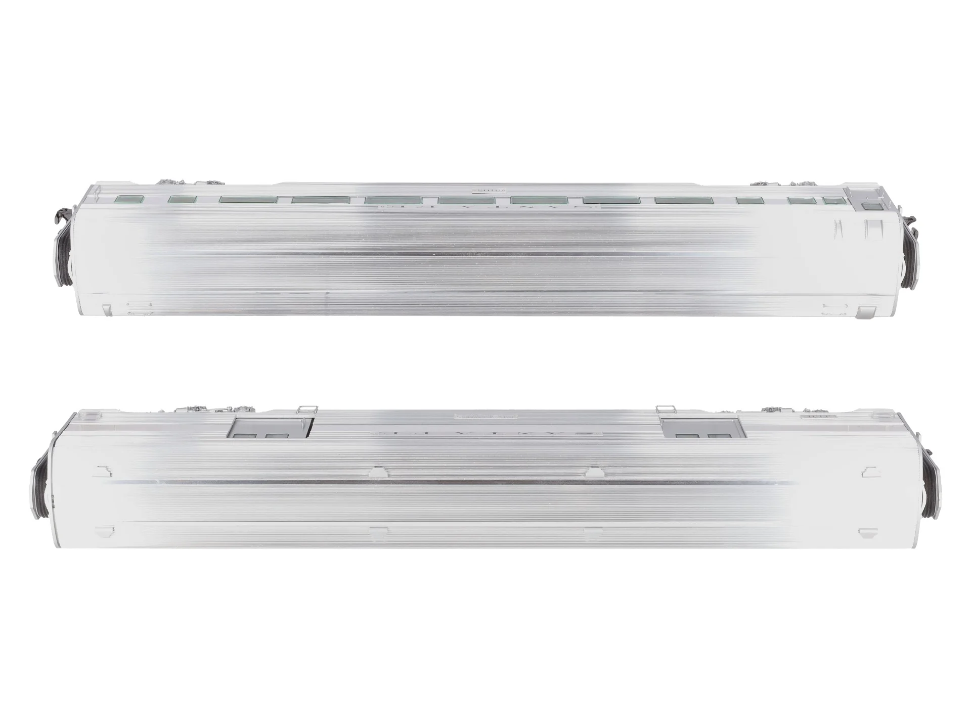 Lionel 6-25408 O Gauge Santa Fe El Capitan Aluminum Passenger Set LN/Box - Image 4