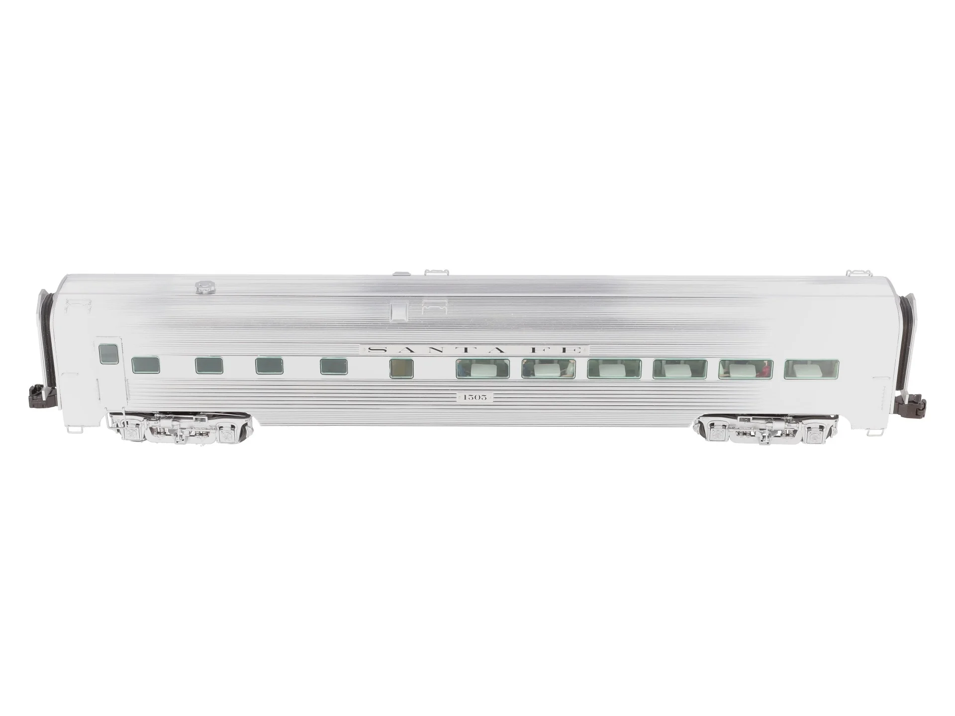 Lionel 6-25411 O Gauge Santa Fe El Capitan Diner Car w/Sounds #1505 EX - Image 6