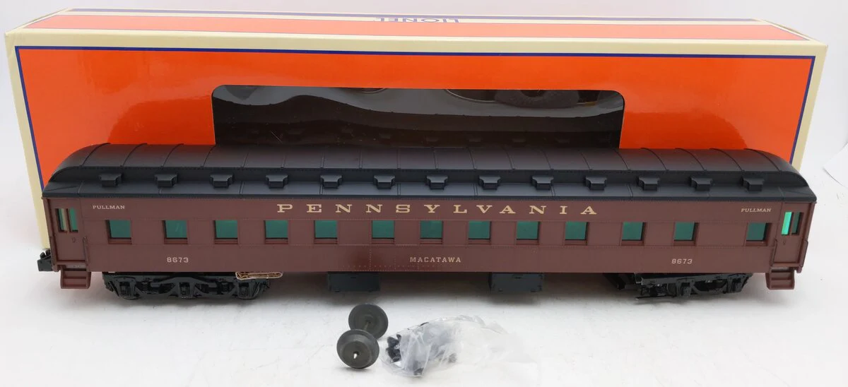 Lionel 6-25637 O Pennsylvania Macatawa Sleeper Car #8673/Box