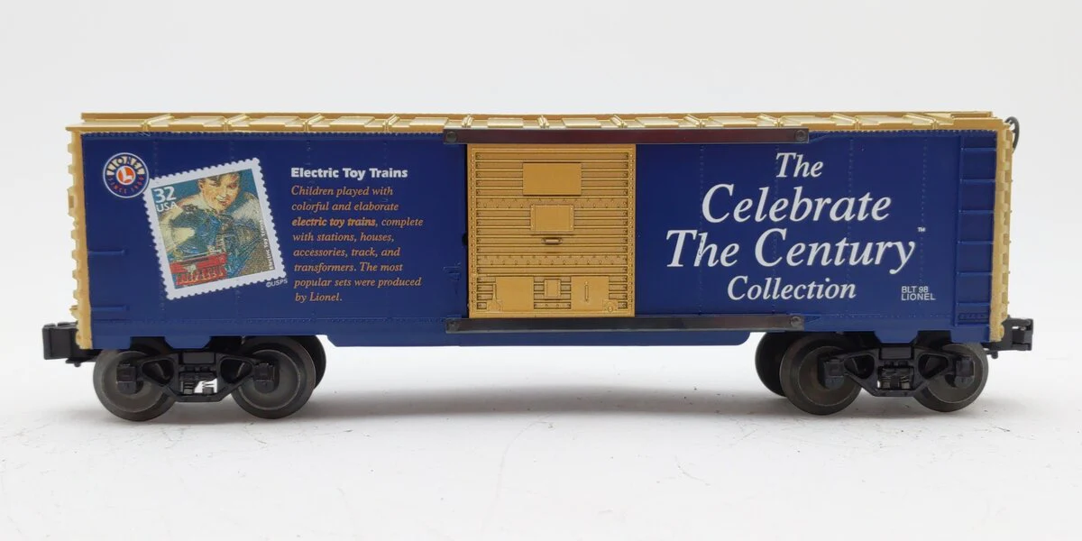 Lionel 6-26214 O Gauge Celebrate the Century USPS Stamp Boxcar EX/Box - Image 2