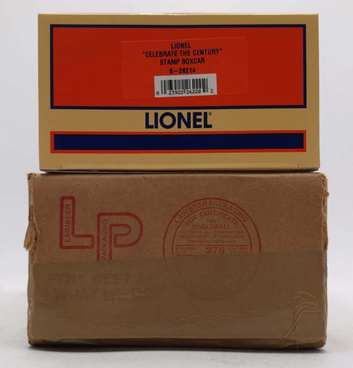Lionel 6-26214 O Gauge Celebrate the Century USPS Stamp Boxcar EX/Box - Image 7