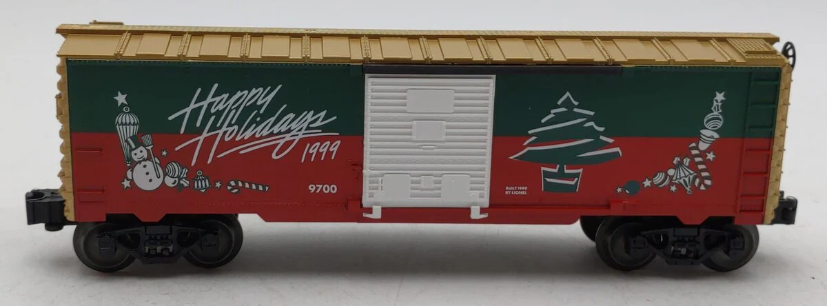 Lionel 6-26243 O Gauge Christmas "99" Boxcar #9700 NIB - Image 2