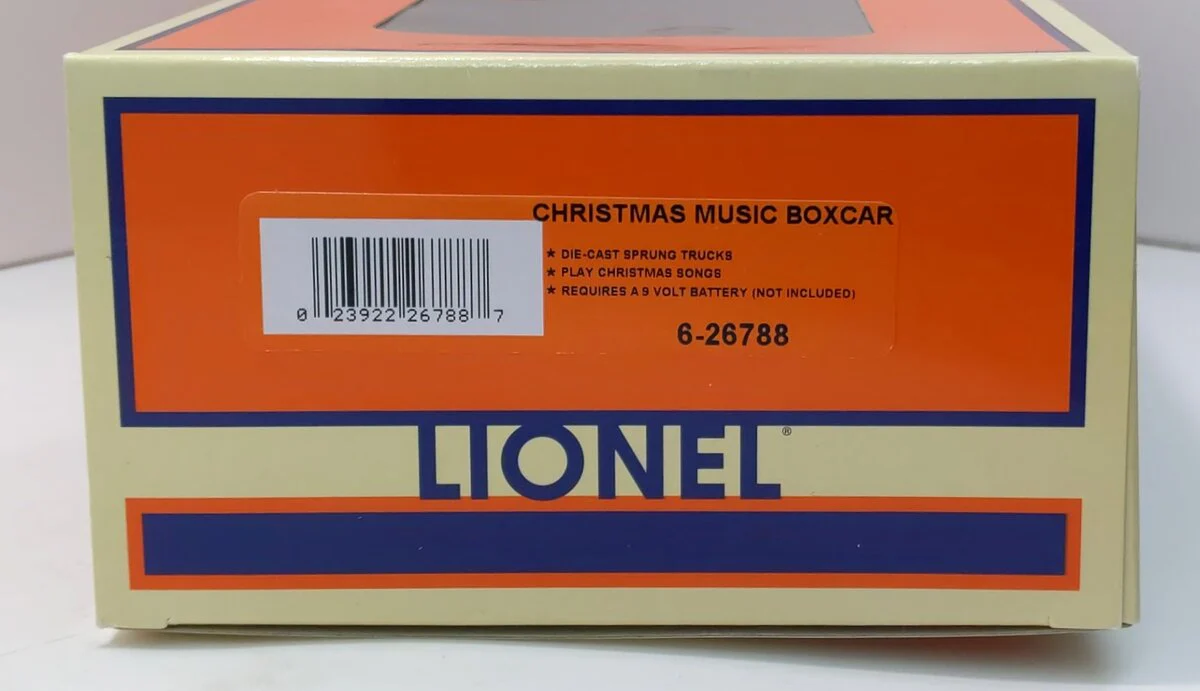 Lionel 6-26788 O Gauge Christmas Music Boxcar LN/Box - Image 3