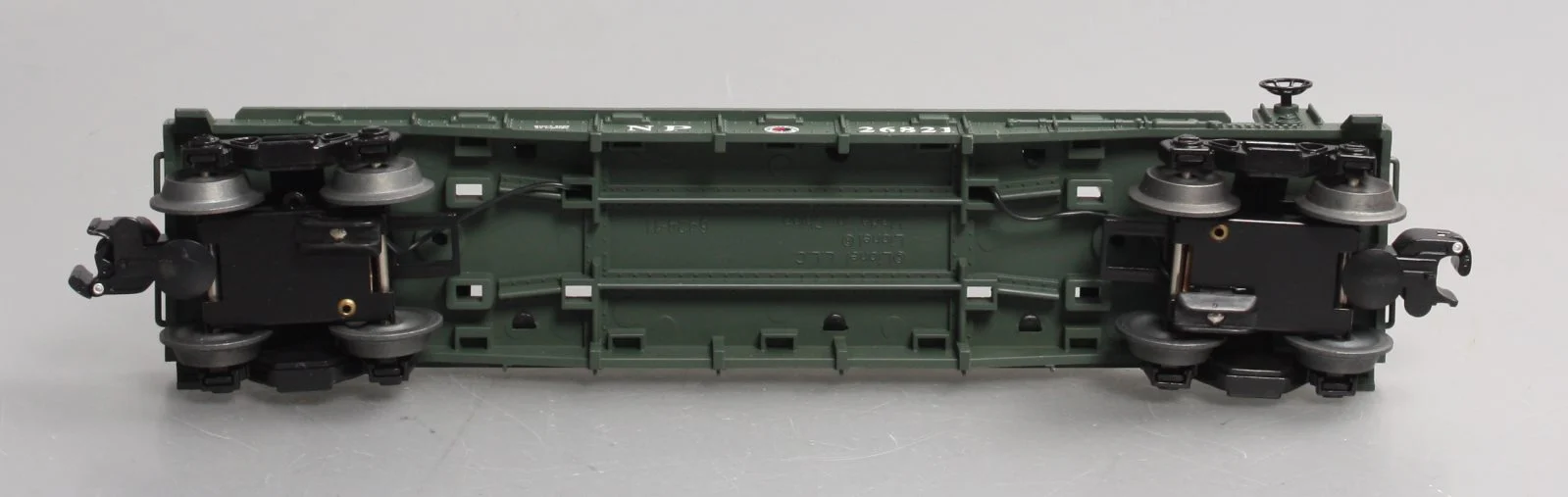 Lionel 6-26821 O Gauge Northern Pacific Moe and Joe Lumber Car LN/Box - Image 11