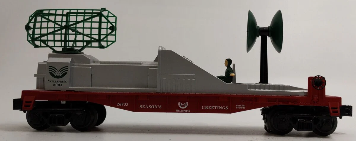 Lionel 6-26833 O Gauge 2004 Wellspring Radar Car NIB - Image 3
