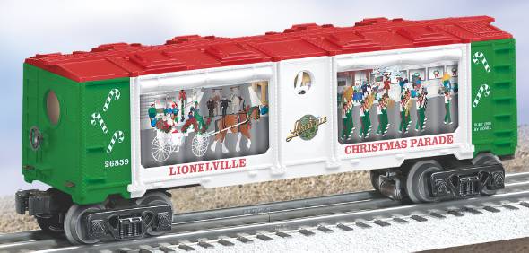 Lionel 6-26859 O Gauge Lionelville Christmas Aquarium Car NIB